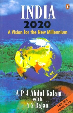Book cover design of India 2020: A Vision for the New Millennium by Dr. A.P.J. Abdul Kalam and Y.S. Rajan